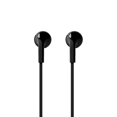 블랭크 스테레오 이어폰 BB-10E, Blank BB-10E, 글로시 블랙