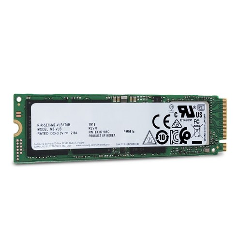 삼성전자 PM981a NVMe M.2 2280 SSD, MZ-VLB1T0B, 1TB