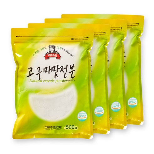 배대감 고구마맛전분, 500g, 4개