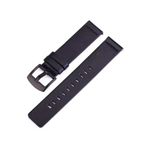 갤럭시워치 모던 레더 밴드 WBG-7212 20mm, 블랙, 1개