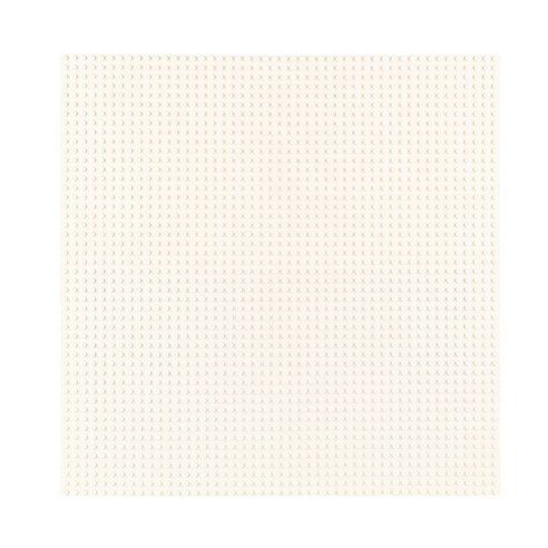 요고요 놀이판 48칸 x 48칸 레고호환블록, 흰색, 1개