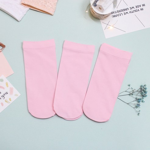비단길 아동용 헬리나 발레양말 3켤레