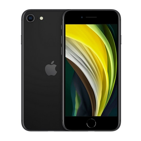 Apple 아이폰 SE 2세대 공기계, 64GB, MX9R2KH/A, Black, LGU+ 유심 포함