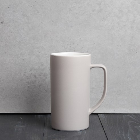 레트로 무광 톨머그 500ml, Gray, 1개