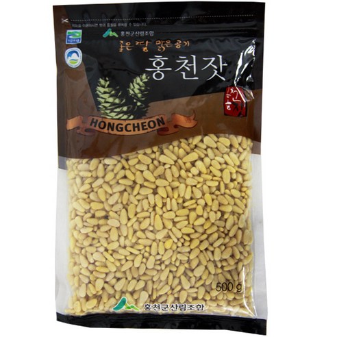 홍천군산림조합 홍천잣, 500g, 1개