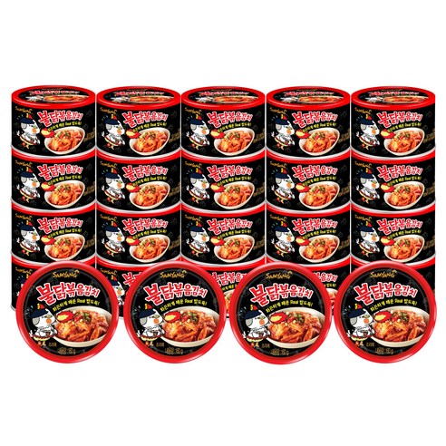 삼양 불닭볶음김치 통조림, 160g, 24개