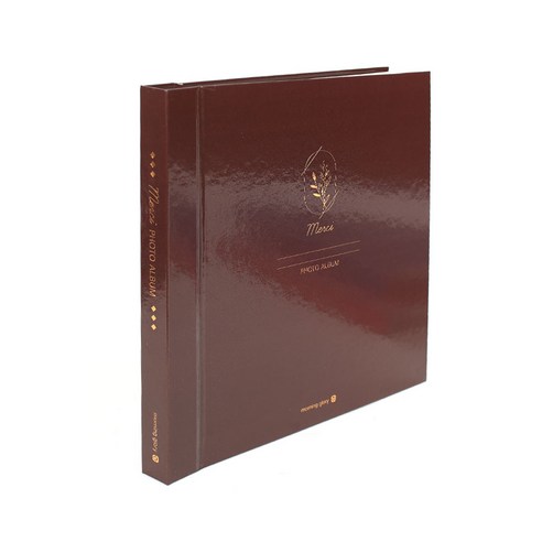 모닝글로리 심플 컬러 앨범 18000, 초코, 15매