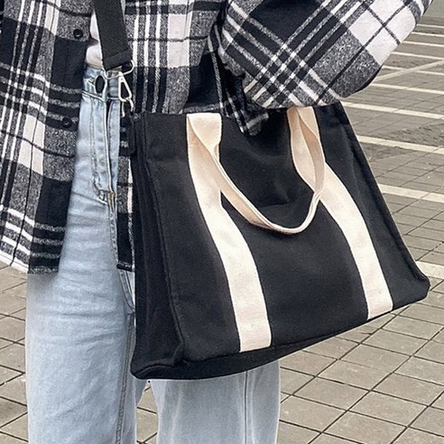 프롬헤븐 에보 스퀘어 대학생 토트 앤 크로스백