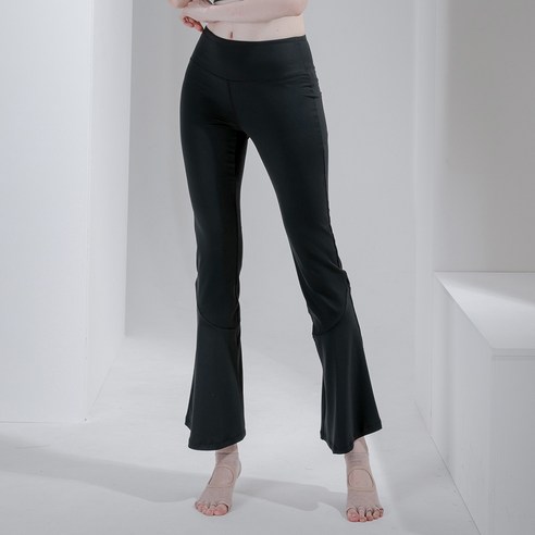 뒤란 루사 프릴 플레어 부츠컷 트레이닝 팬츠 DAW-PL8008