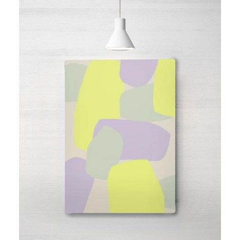 RYMD Pastel Blocks Composition 캔버스 액자