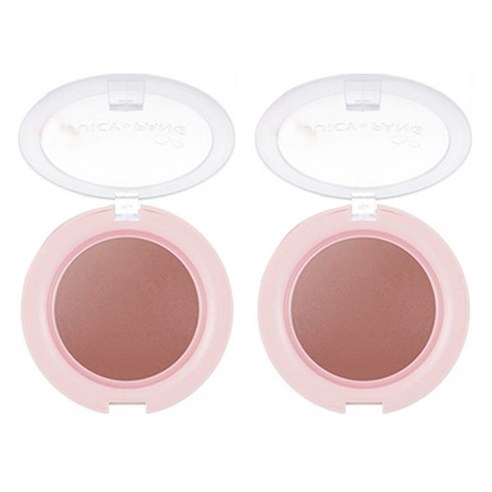 [2입기획] 어퓨 과즙팡 젤리 블러셔 4.8g, BE02 무정한무화과, 1세트