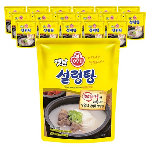 오뚜기 옛날 설렁탕, 300g, 18개 사골곰탕 Best Top5