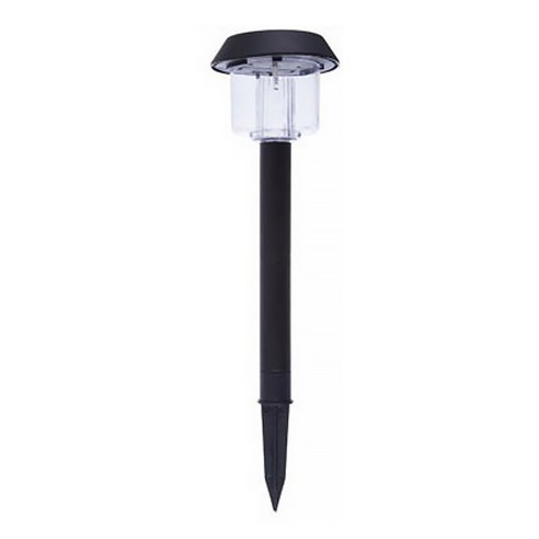 elcom 태양광 블랙원형 LED 조명, 혼합색상