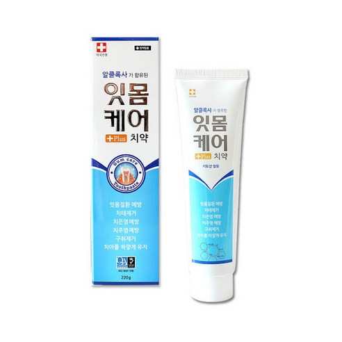 네오메디컬 잇몸케어 치약, 220g, 2개, 1개