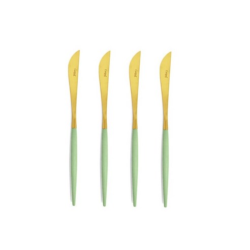 큐티폴 고아 세라돈 디너나이프, 골드, 4개