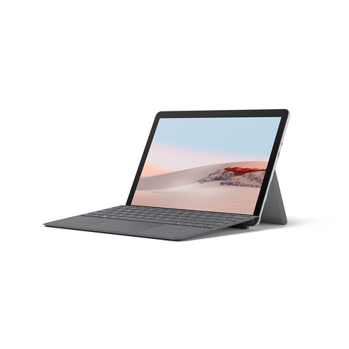마이크로소프트 2020 Surface Go2 10.5 + 라이트차콜 타입커버 패키지, 혼합색상, 코어M, 128GB, 8GB, WIN10 Home, TFZ-00009