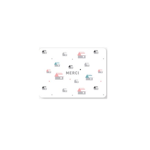 더스페셜 메세지카드 + 봉투, MERCI 집, 20세트