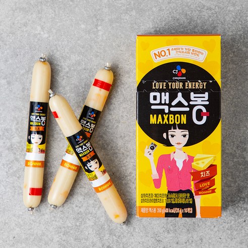 CJ제일제당 맥스봉치즈, 35g, 10개