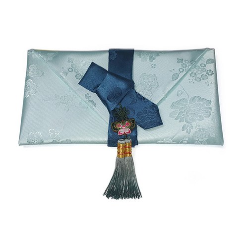 지극정성 단아한 나비노리개 현금예단보 + 봉채 봉투, 바이올렛, 1세트