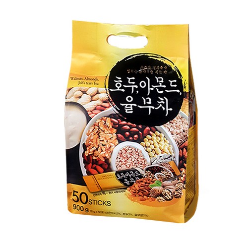 이레에프에스 호두 아몬드 율무차, 18g, 50개입, 1개