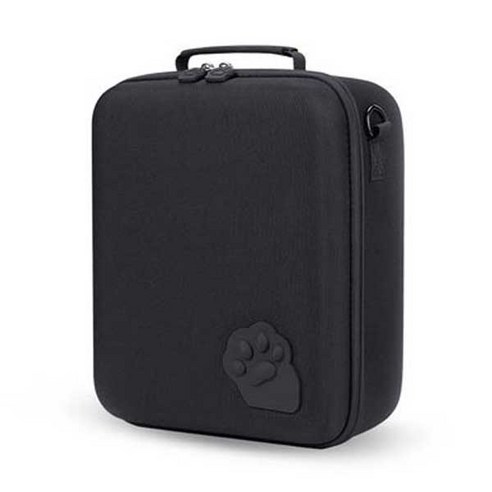 닌텐도 스위치용 고양이 발바닥 수납가방, 블랙, 1개