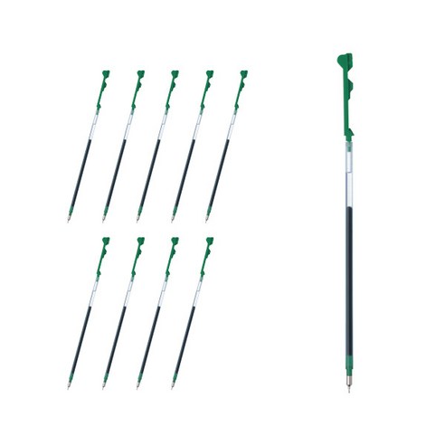 파이롯트 콜레토 리필심 0.3mm LHKRF-10C3, 그린, 10개