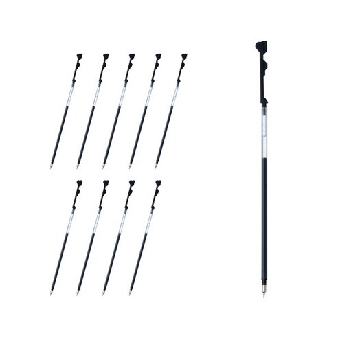 파이롯트 콜레토 리필심 0.3mm LHKRF-10C3, 블랙, 10개