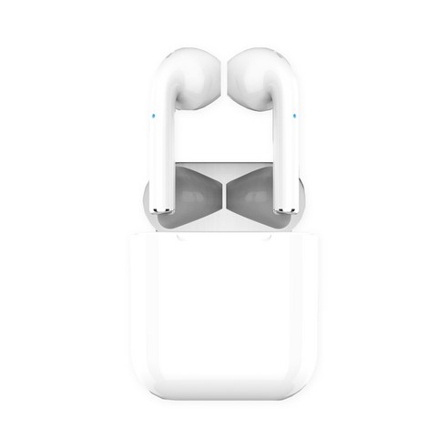 에어숨 터치방식 블루투스 5.0 무선충전 이어폰, Air-10+Touch, 화이트