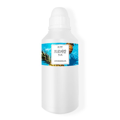 아제르퍼시픽 디퓨저 리필액, 트로피컬 51A, 500ml