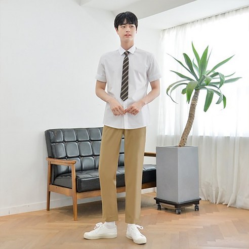 교보몰 남아용 스판 교복바지 하복