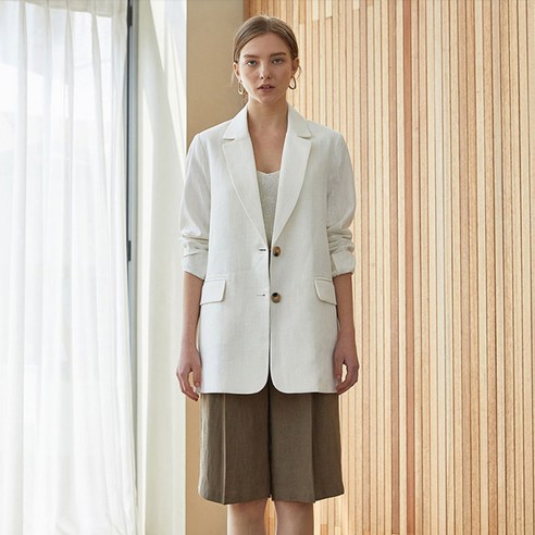안젤로비안코 여성용 Linen 반바지