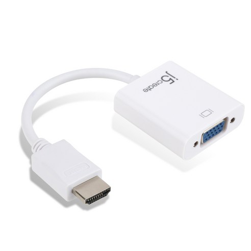 j5createjvu250 넥스트 HDMI to VGA RGB 변환컨버터 젠더, NEXT-JDA213