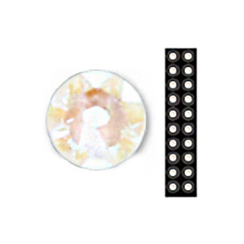 와사비네코 미미츠보 쥬얼리 귀지압패치, 라이트그레이D20pcs_M(3.0mm), 1개