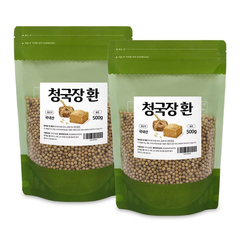 청국장 환, 500g, 2개
