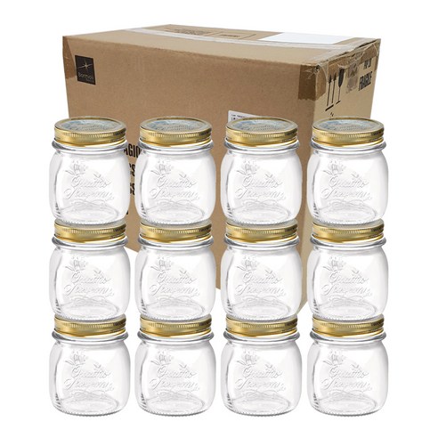 보르미올리 콰트로 스타지오니 자 유리저장병, 150ml, 12개