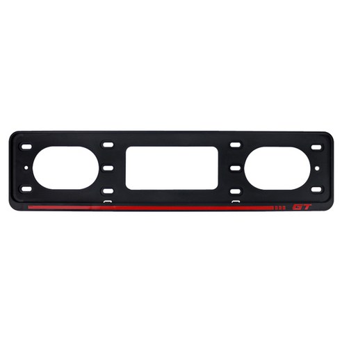 위모브 GT 오리지널 튜닝 번호판가드 BlackRed, 1개