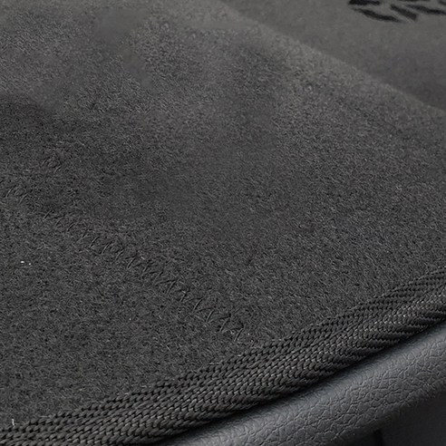 토드 프리미엄 차량 대시보드 부직포 커버 블랙+블랙 테두리, 볼보, S90 2017년식