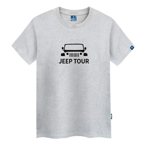 진마니아 지프투어 라운드 반팔 티셔츠 TS-336