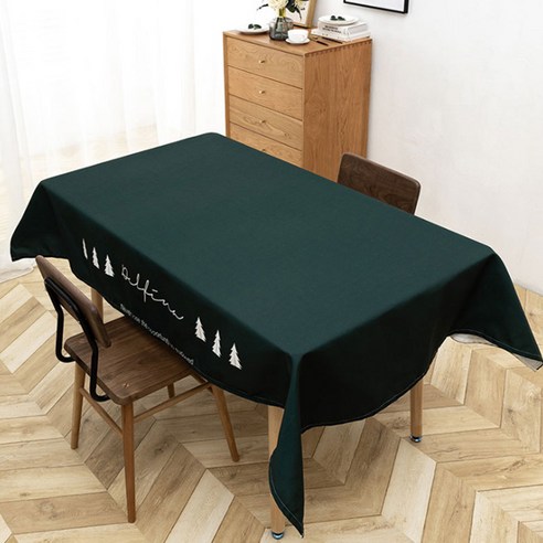 블럭마트 북유럽 스타일 방수 식탁보, TYPE1, 110 x 170 cm