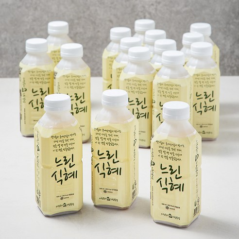 느린부엌 느린식혜, 500ml, 16병