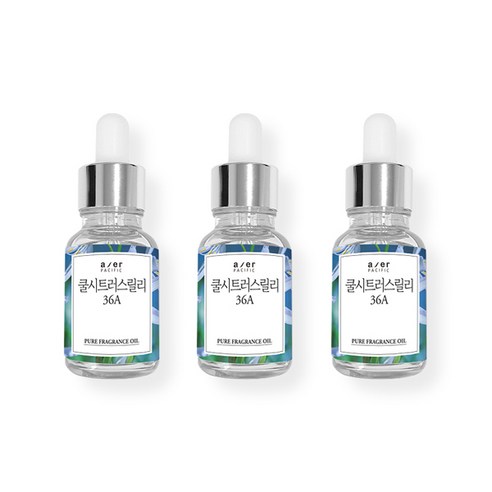 아제르퍼시픽 프래그런스 디퓨저 베이스오일 3p, 쿨시트러스릴리 36A, 30ml