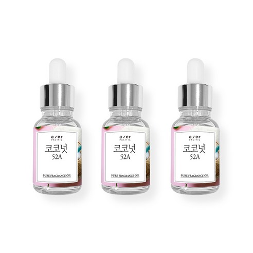 아제르퍼시픽 프래그런스 디퓨저 베이스오일 3p, 코코넛 52A, 30ml