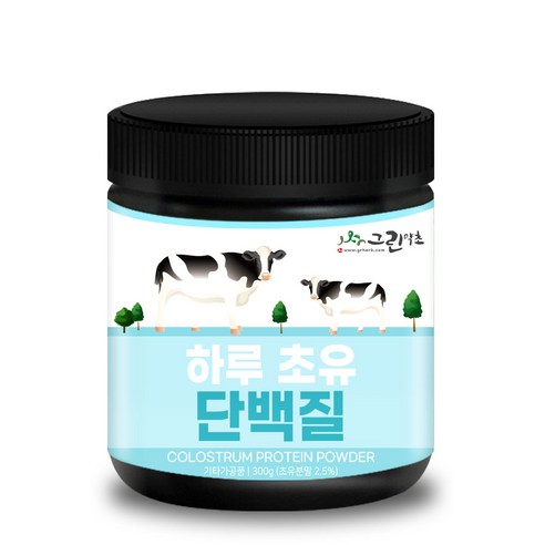 그린약초 하루 초유 단백질 분말, 300g, 1개