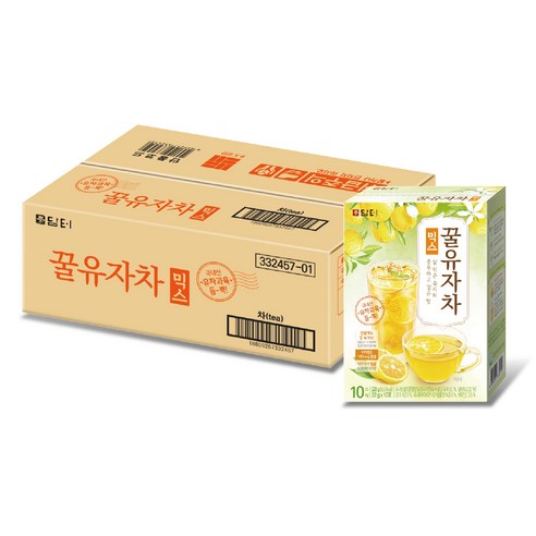 담터 꿀유자차 믹스, 22g, 10개입, 20개
