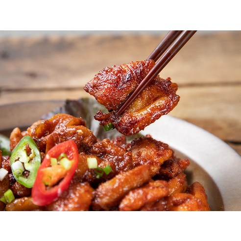 스트레스를 날려주는 화끈한 매운 춘천닭갈비