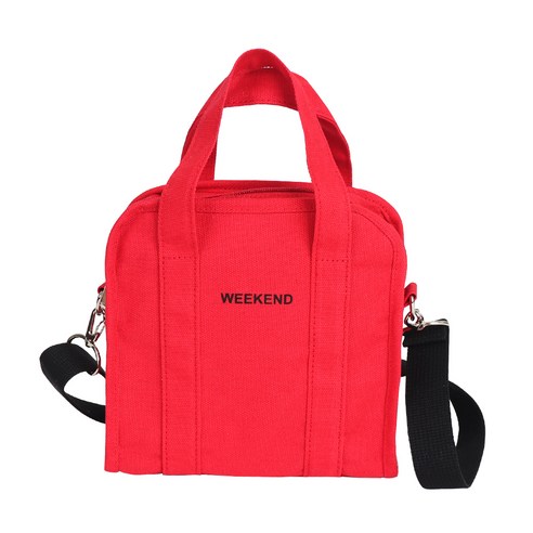 리버서블 여성용 줄무늬 숄더백 크로스 가방 캔버스 에코백 woman's bag 뉴타임즈 O422A198 빨간색에코백 18 보니보따리 캔버스 스퀘어 크로스 에코백