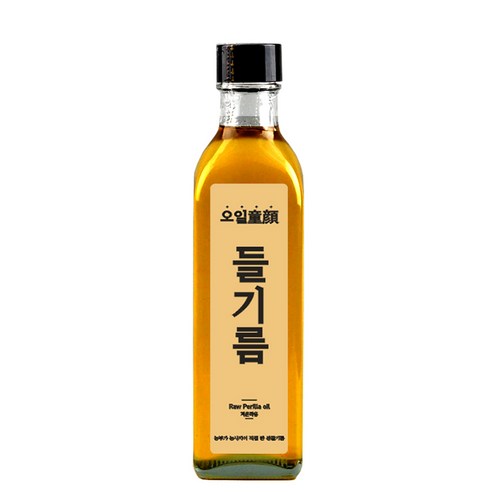 빛가람생명농업공동체협동조합 오일동안 들기름, 180ml, 1개