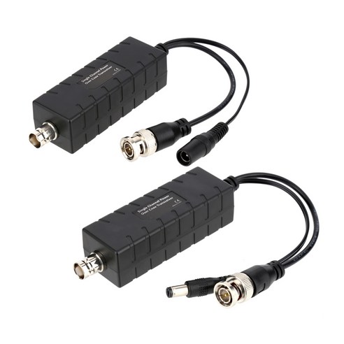 넥스트 BNC 동축 케이블 거리연장기, NEXT-4309HDVP-C, 1세트