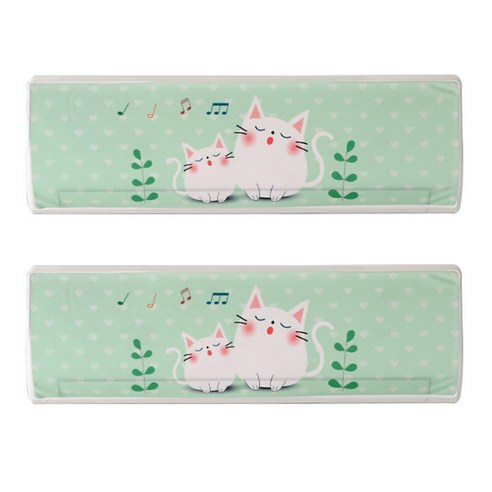 벽걸이 에어컨 벽화 먼지커버 2p, 고양이