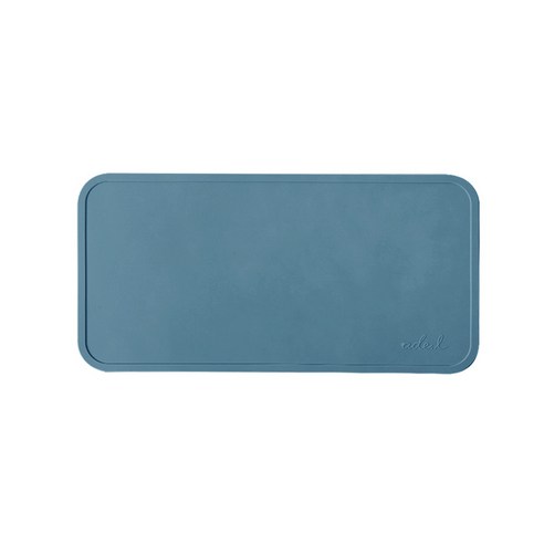 에이드엘 브런치 실리콘 테이블매트, 터키블루, 385 x 198 mm